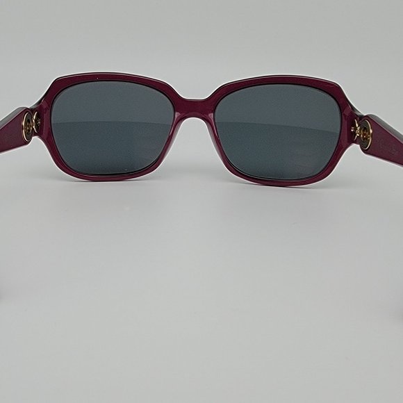 *SOLD* Christian Dior Diorissimo2N EWKYI Shiny Black Fuchsia Sunglasses FRAME - Picture 4 of 14